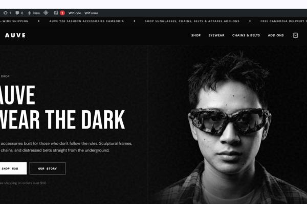 AUVE website ecommerce Theme